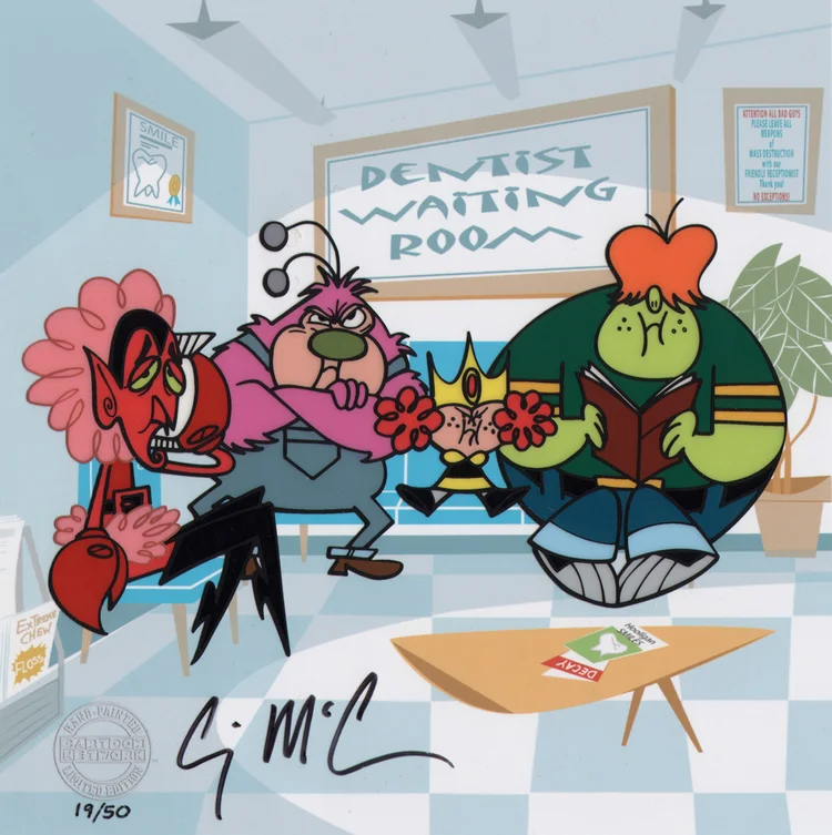 Comic Mint Animation Art The Powerpuff Girls Dental Hy Jynx 02