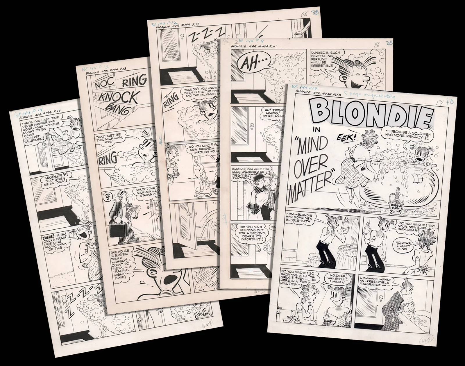 Blondie #144 (1961) Paul Fung Jr