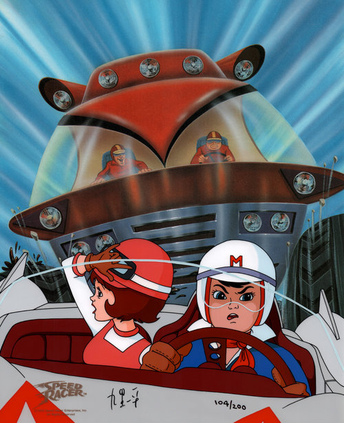 Comic Mint - Animation Art - Speed Racer (1992) Go Speed Racer, Go