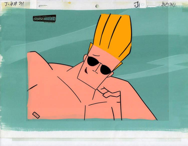 Johnny Bravo Animation Cel, Original production Animation C…