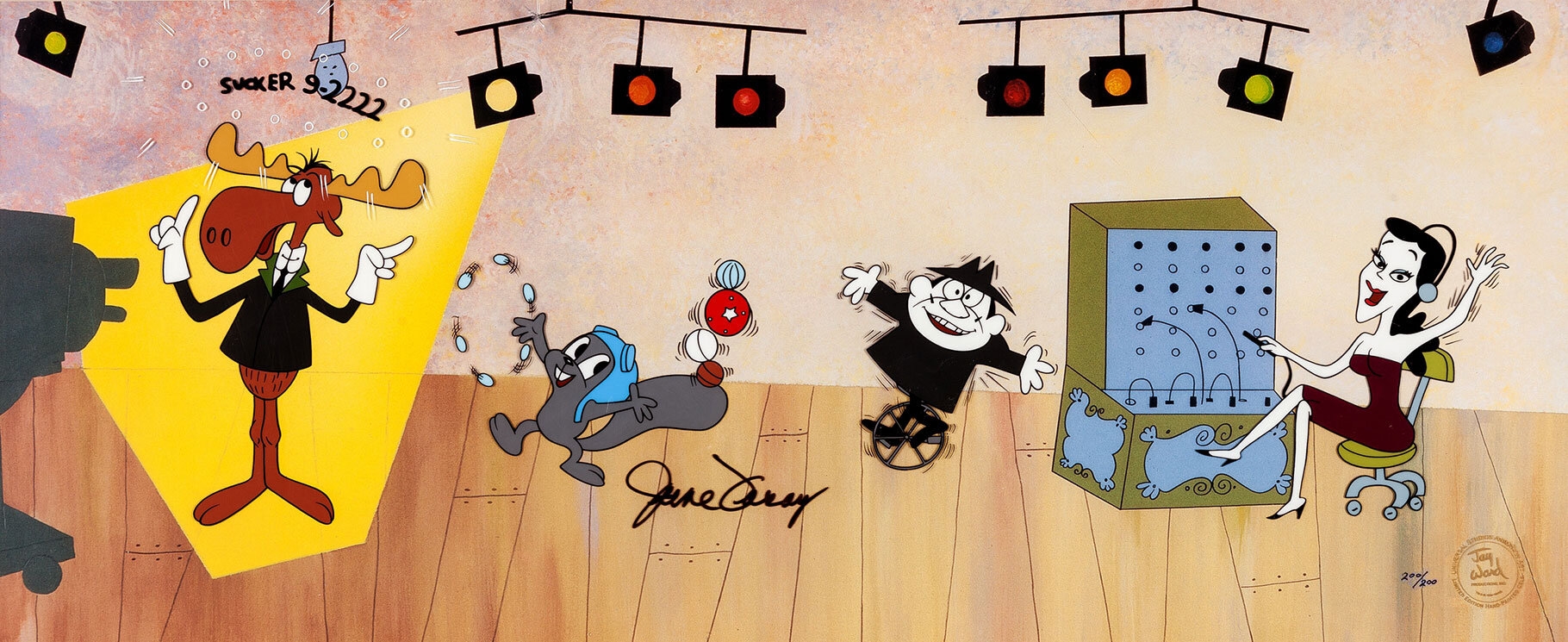 "The Big Show" (1995) Signed by June Foray