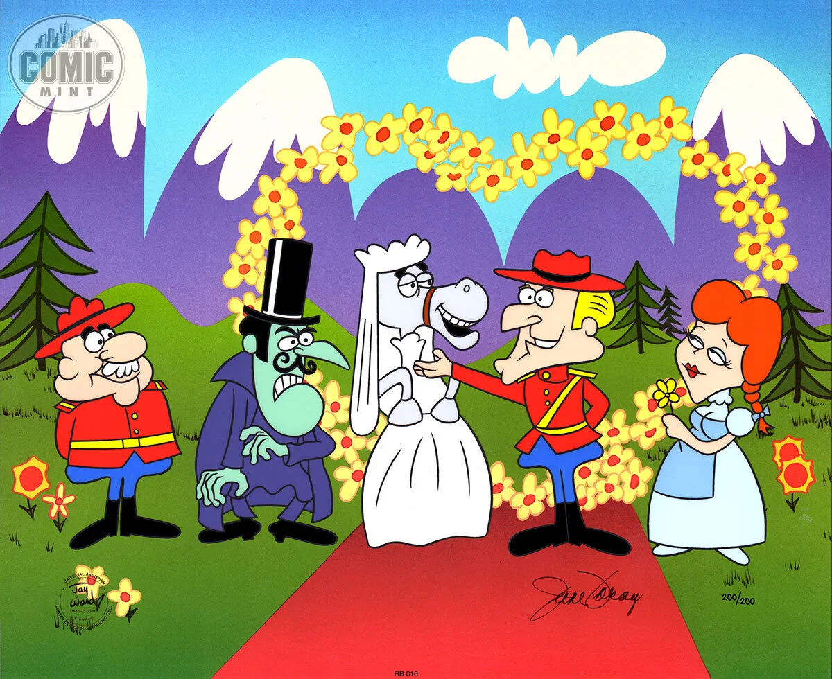 "Dudley's Stable Marriage" (1995) Signed by June Foray