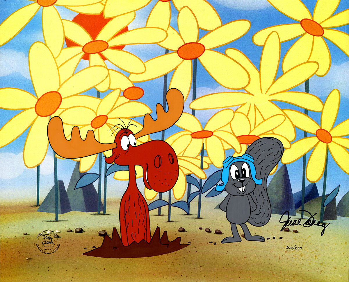 "Pushing Up Daisies" (1995) Signed by June Foray