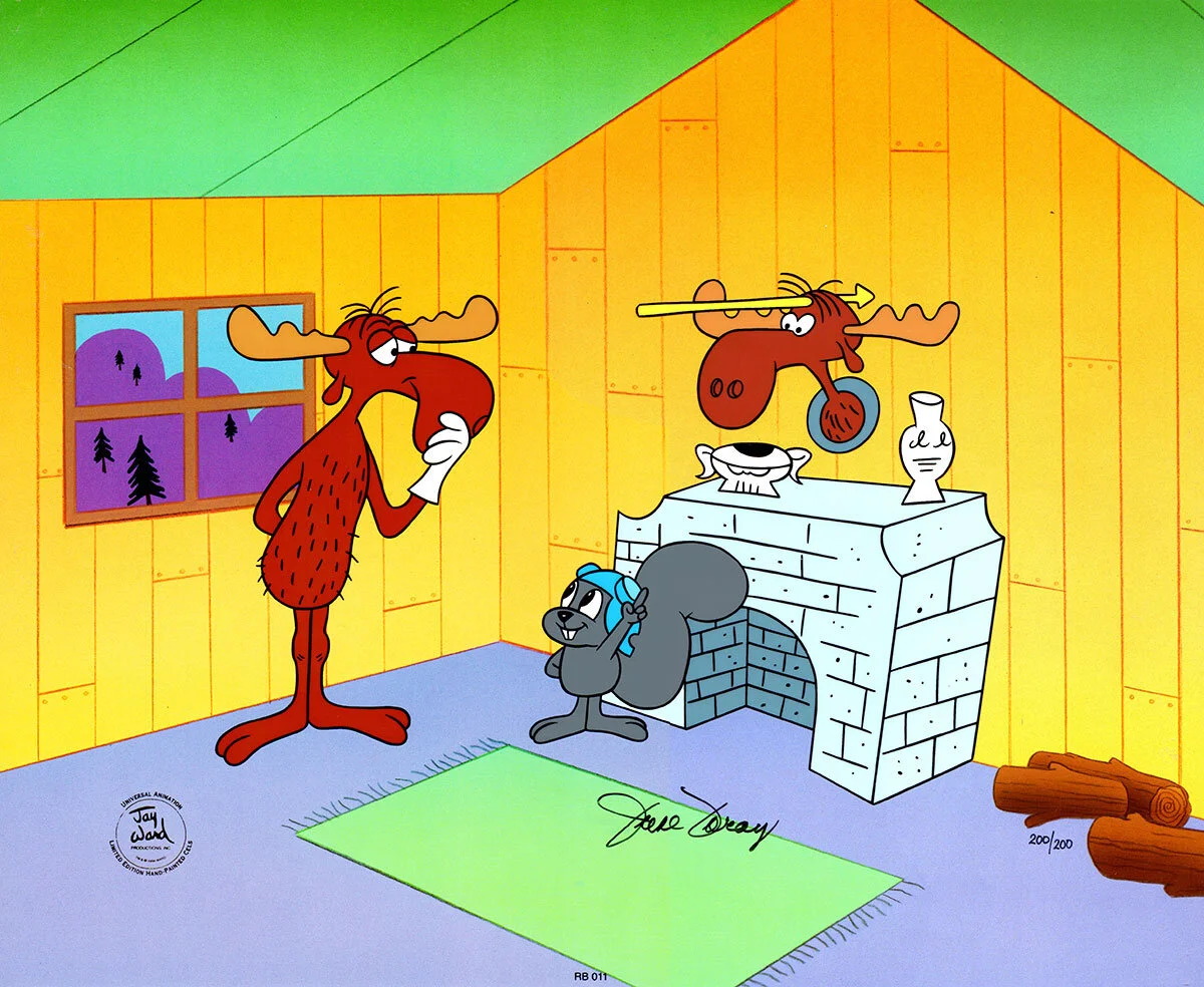 "Bull's Eye" (1995) Signed by June Foray