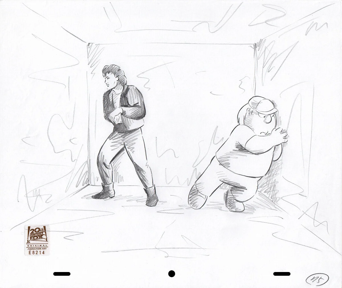 Comic Mint - Animation Art - FAMILY GUY "Breaking Out is Hard to Do" (2005)