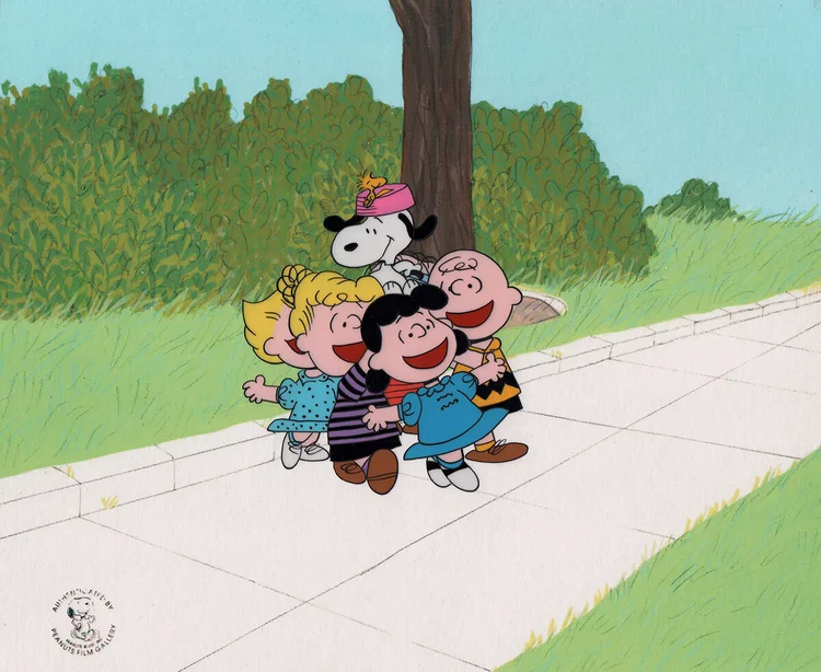 Comic Mint Animation Art Peanuts