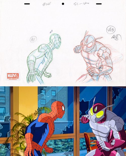 Animation Art - Ultimate Spider-Man (2012) - Comic Mint