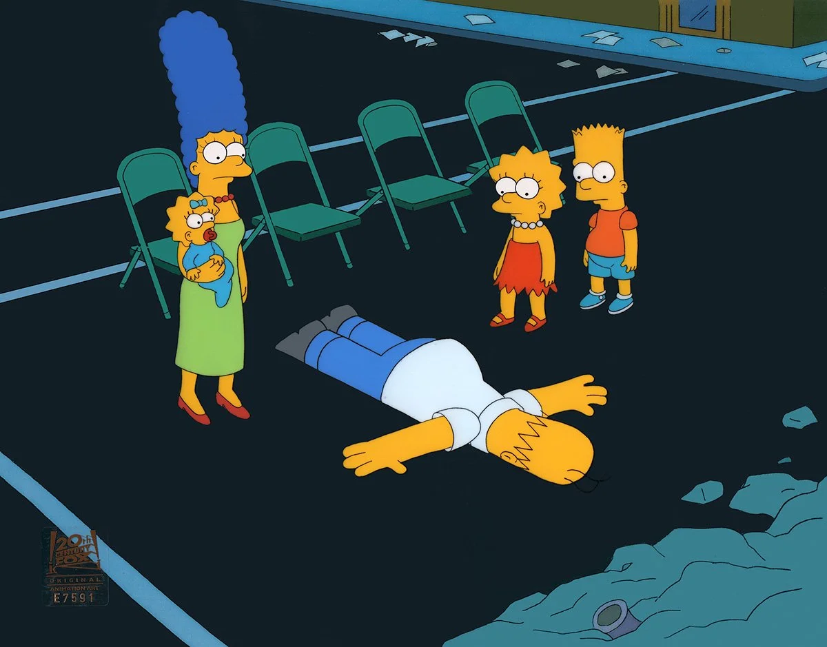 THE SIMPSONS "A Tale of Two Springfields" (2000)