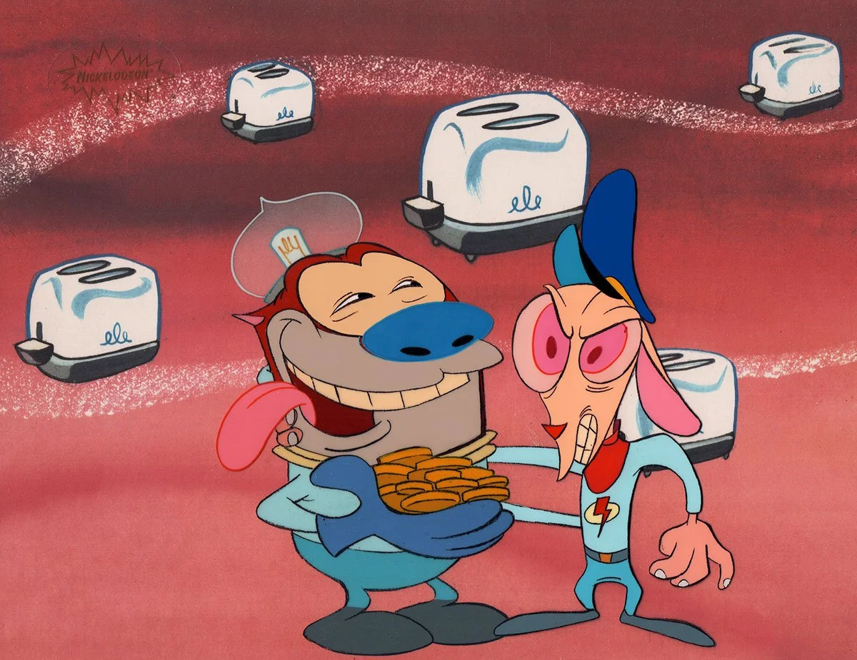 Comic Mint Animation Art The Ren & Stimpy Show "The Black Hole" (1992)