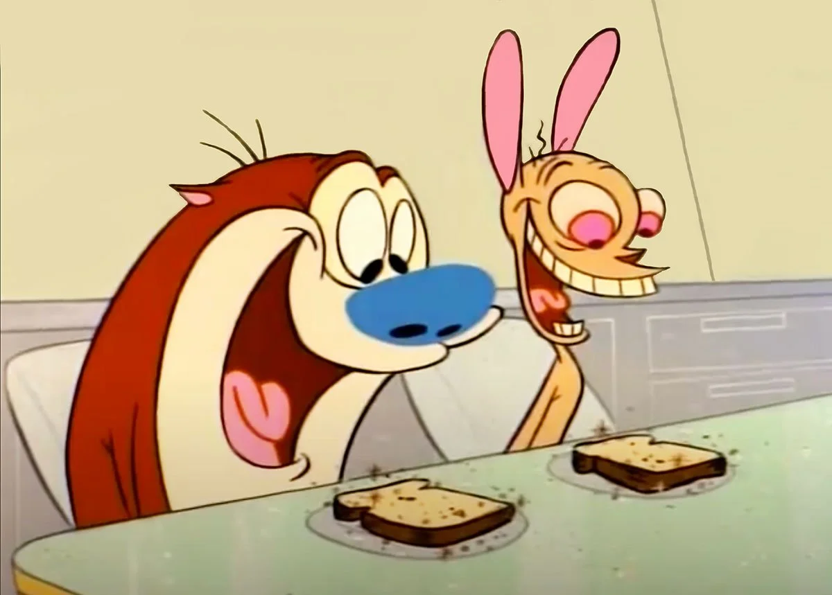 Comic Mint Animation Art The Ren & Stimpy Show Segment 1 "Powdered