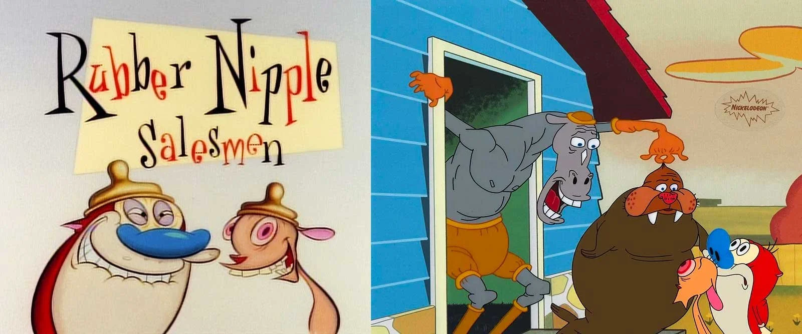 The Ren & Stimpy Show “Rubber Nipple Salesman" (1992)