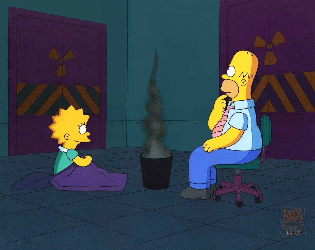 THE SIMPSONS "Bart on the Road" (1996)