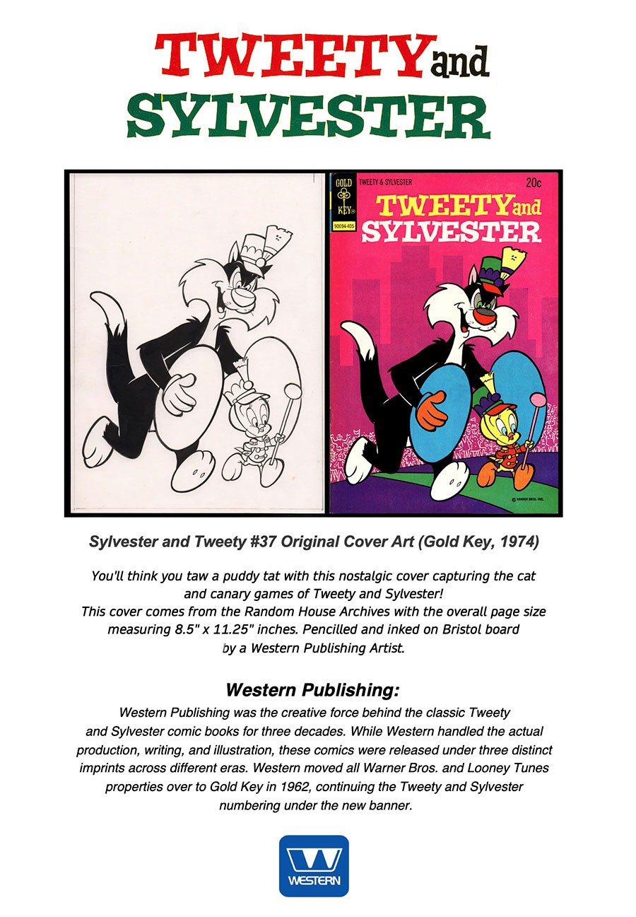 Comic Mint - Animation Art - Tweety and Sylvester # 37 (1974