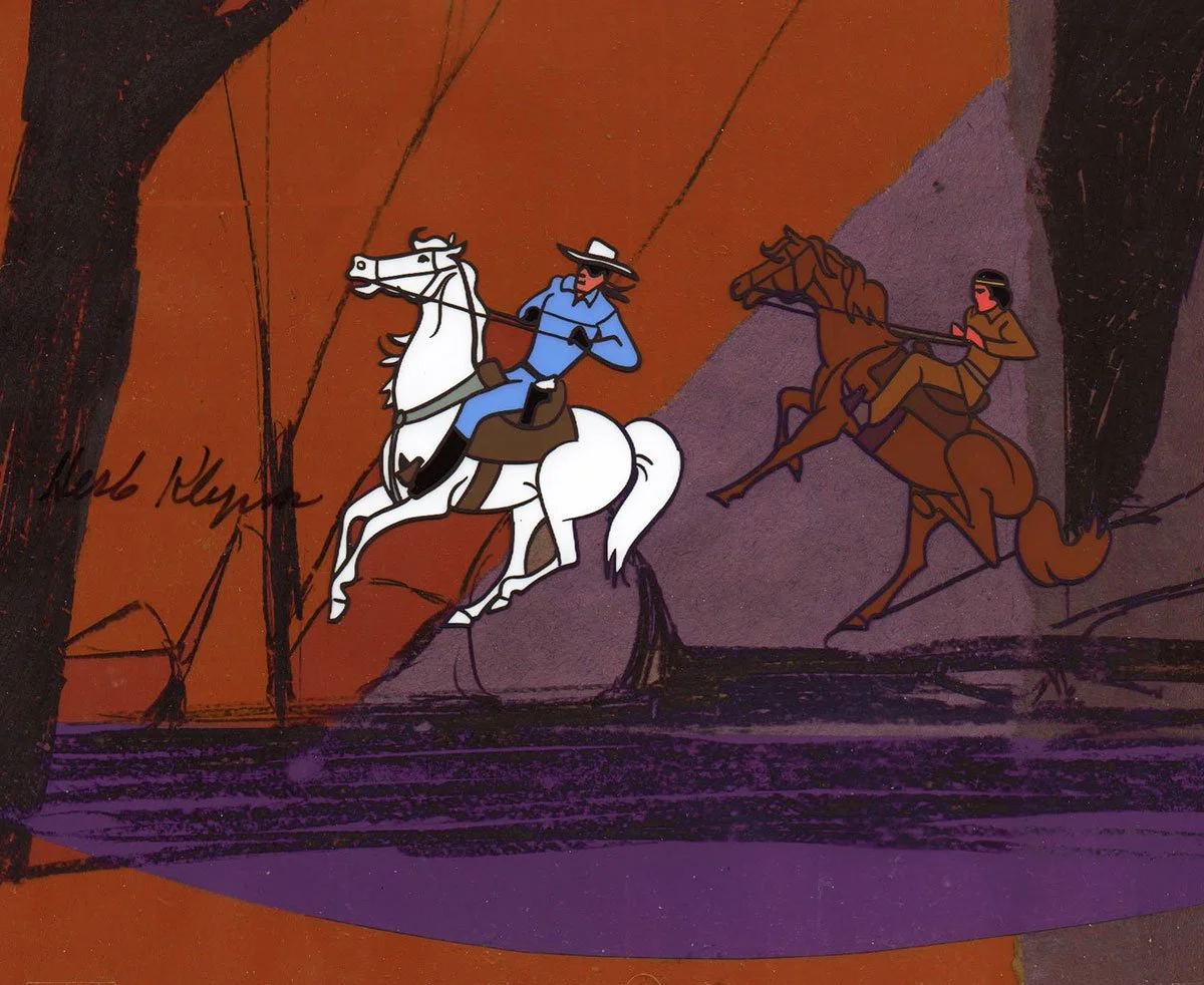 "The Lone Ranger" (1966) Signed by Herb Klynn