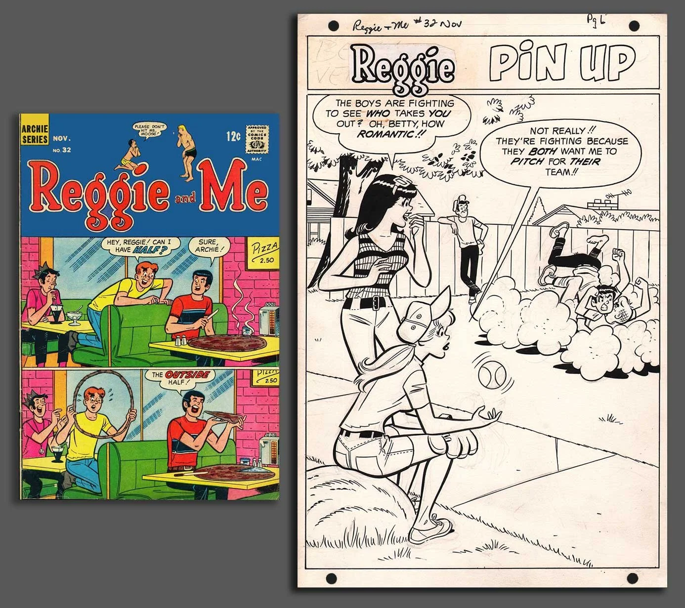 Reggie and Me #32 by Dan DeCarlo (Archie, 1968)