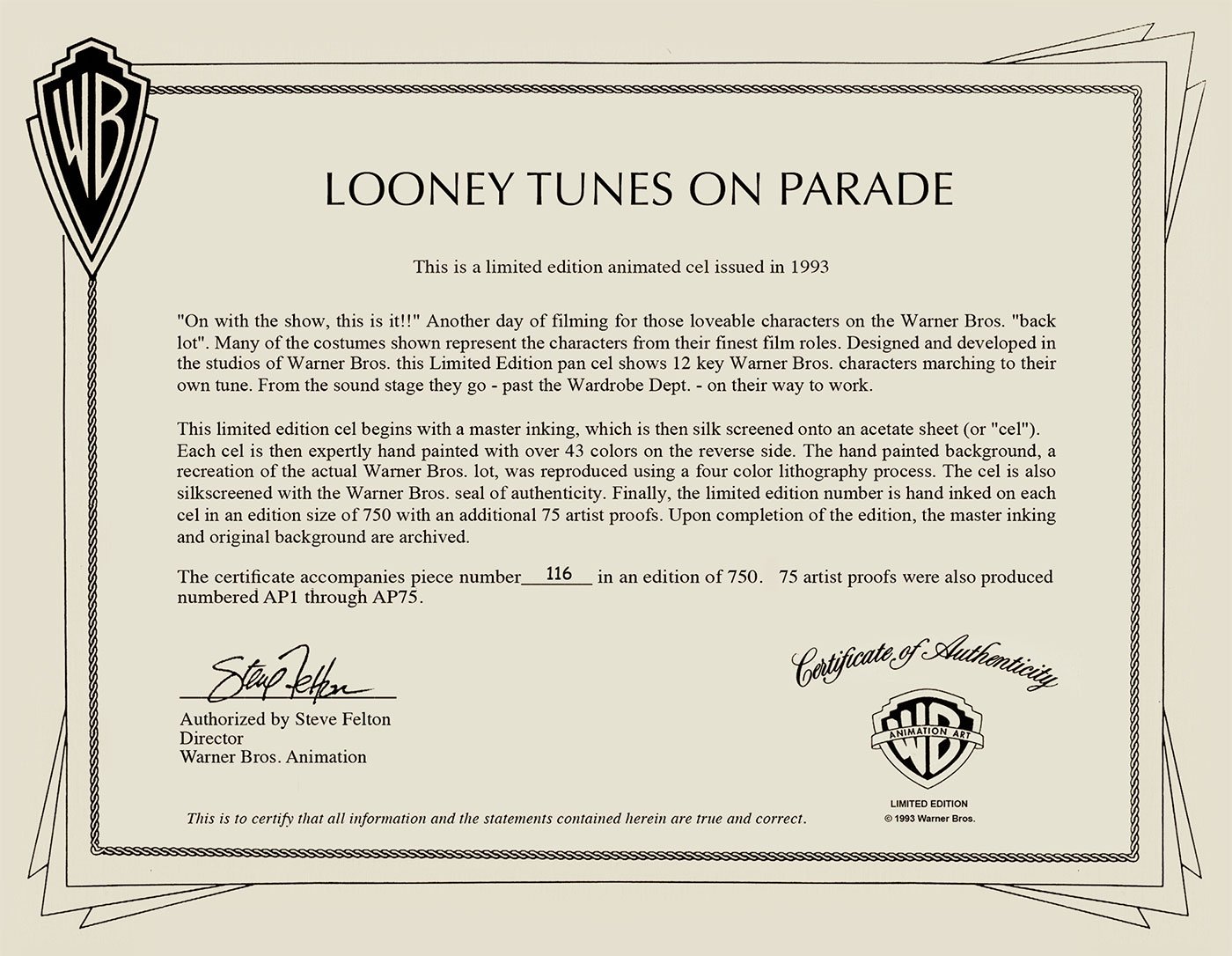 "Looney Tunes on Parade" (1993)