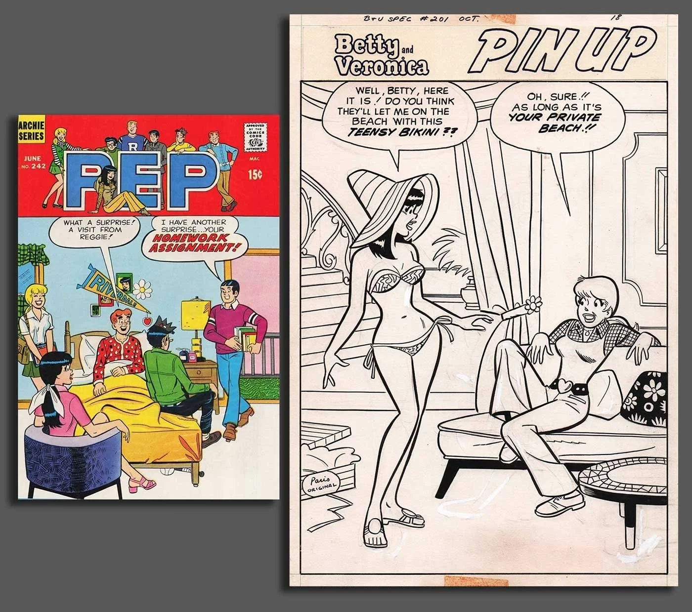 Archie Giant Series #201 by Dan DeCarlo (Archie, 1972)