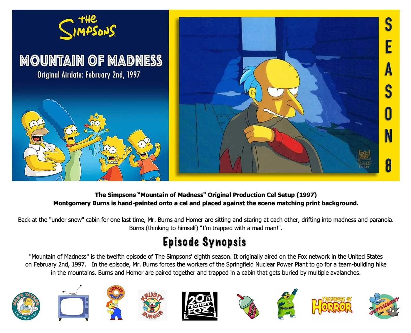 THE SIMPSONS "Mountain of Madness" (1997)