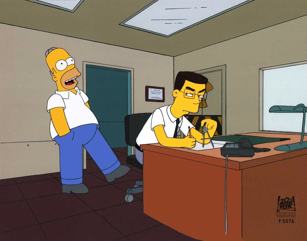 THE SIMPSONS "Homer's Enemy" (1997)