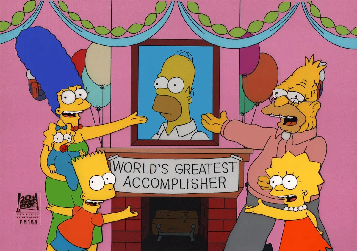 THE SIMPSONS "The Wizard of Evergreen Terrace" (1998)