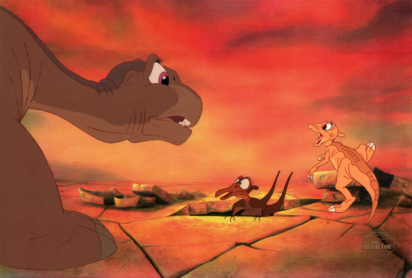 "The Land Before Time" (1988) Directed by Don Bluth