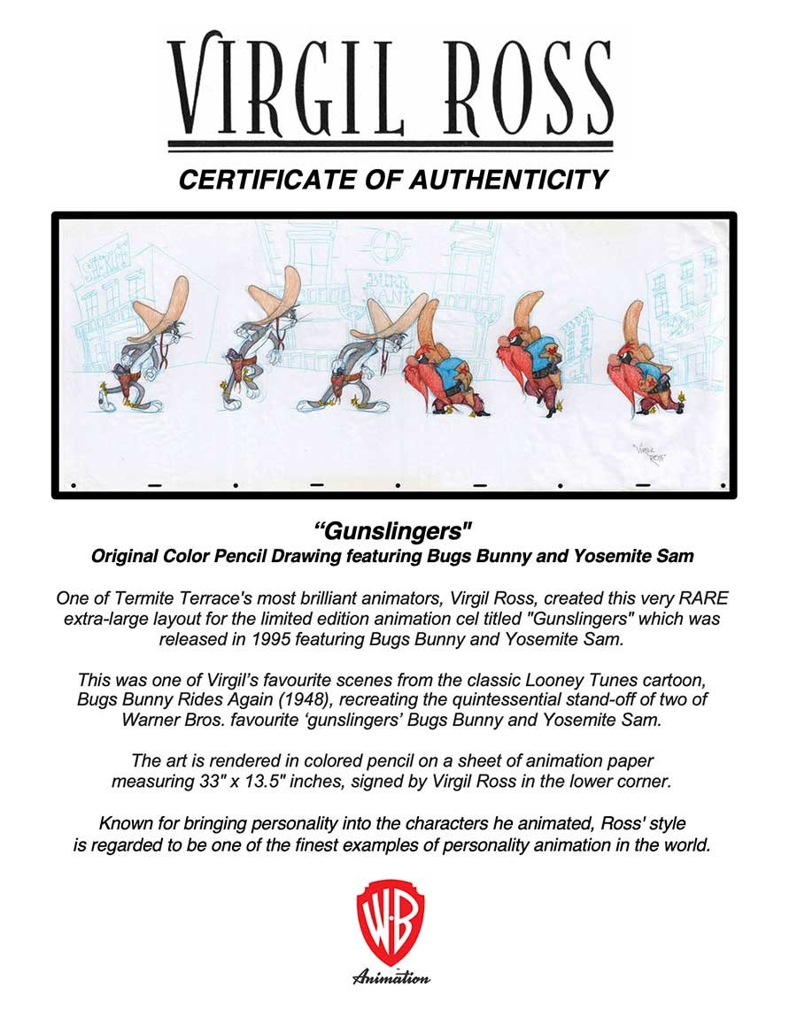 Gunslingers Layout (1995) by Virgil Ross
