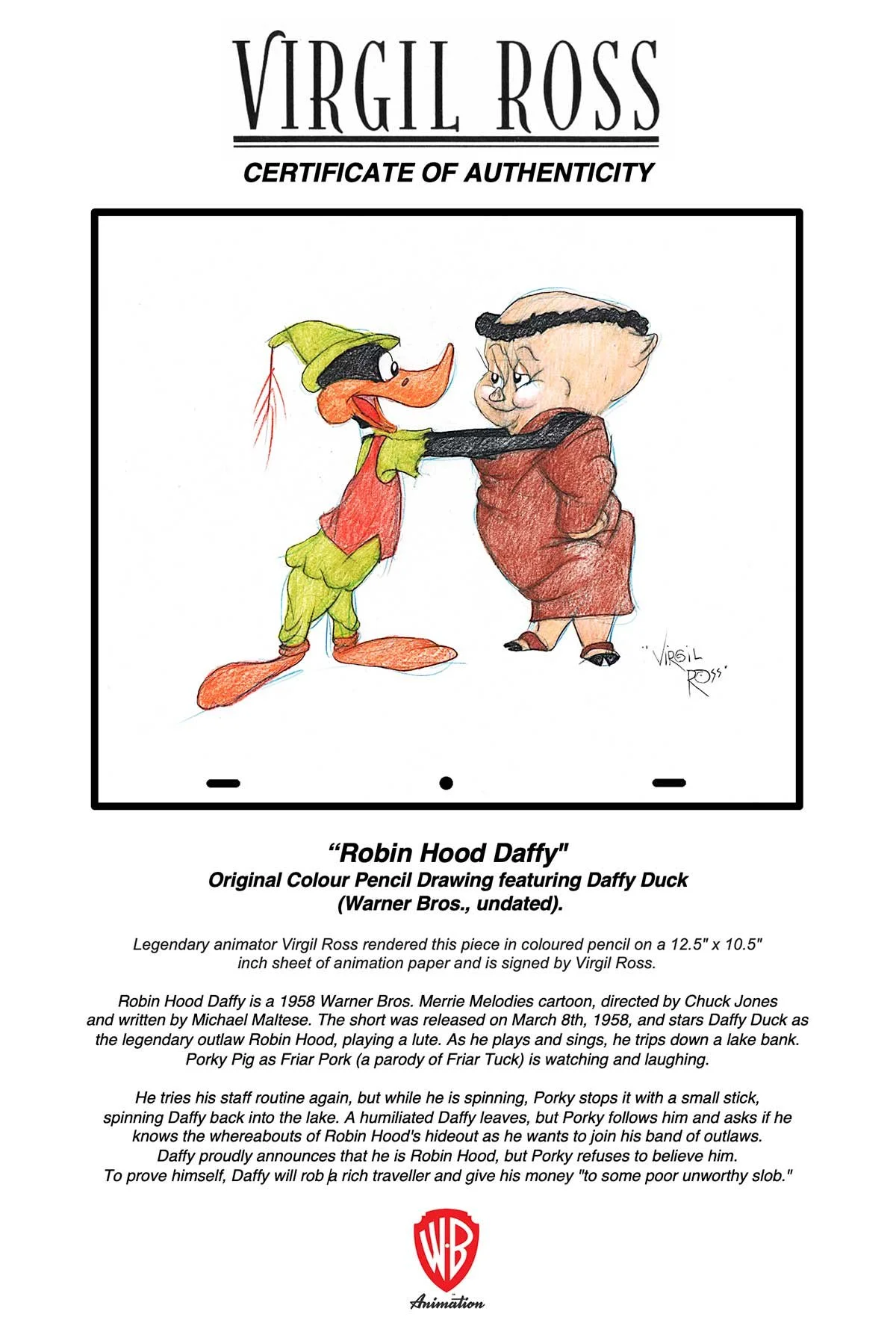 Robin Hood Daffy (1958) by Virgil Ross