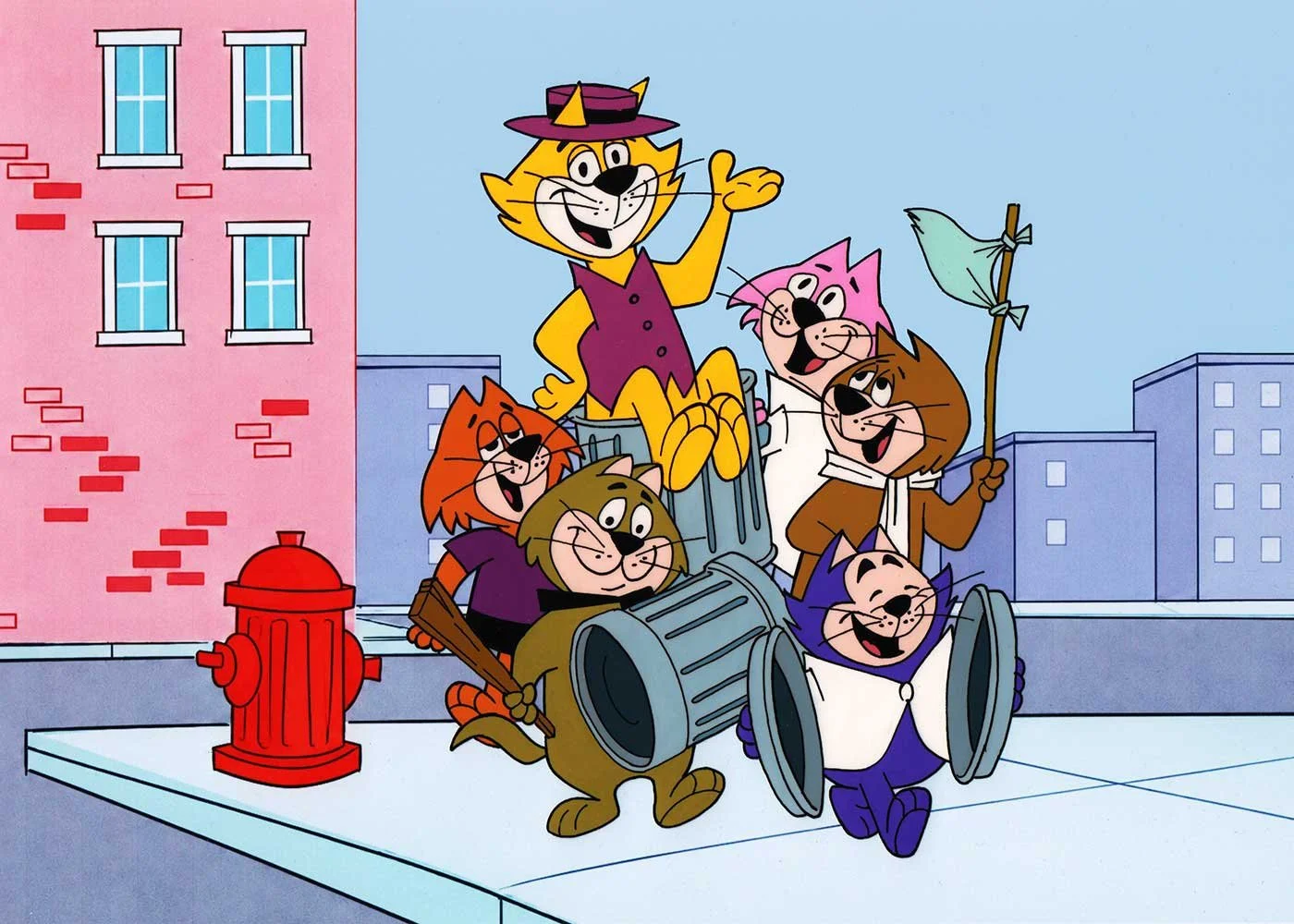 "Top Cat, Leader of the Gang" Bumper/Publicity Cel (1996)