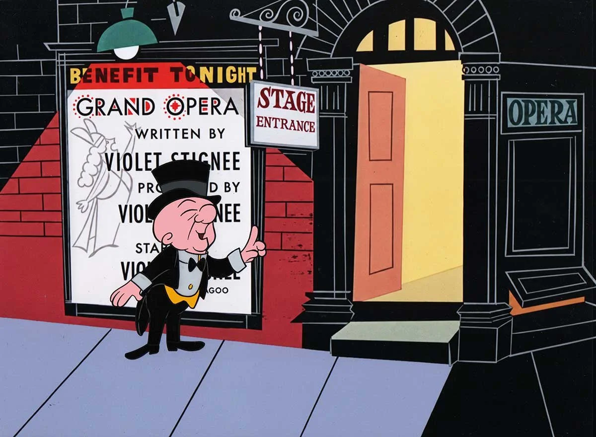 "Mr. Magoo" Original Production Cel (circa 1955)