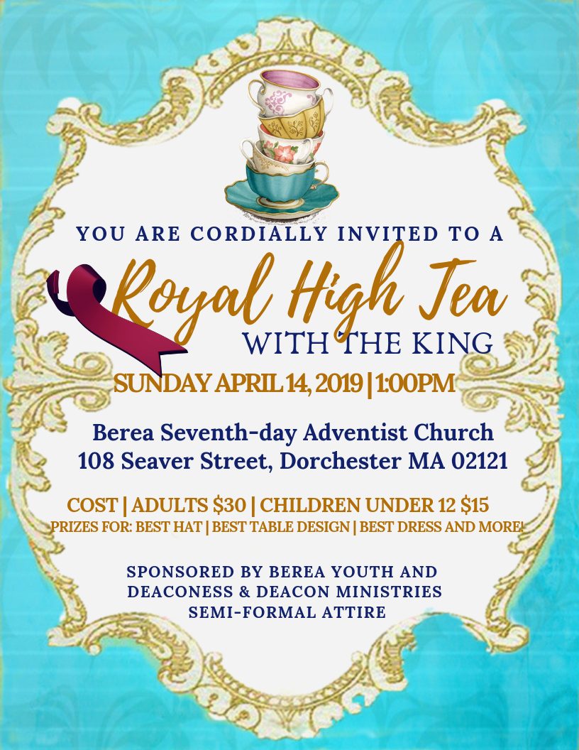 Royal High Tea with the King