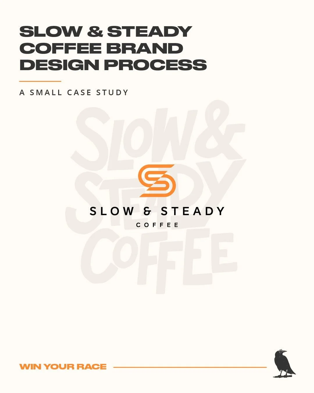 Slow and Steady Coffee was built around a simple idea: take your time, do it right, and create something people want to keep coming back to.

For this identity, we wanted the brand to feel warm, handmade, and rooted in the neighborhood. From the logo