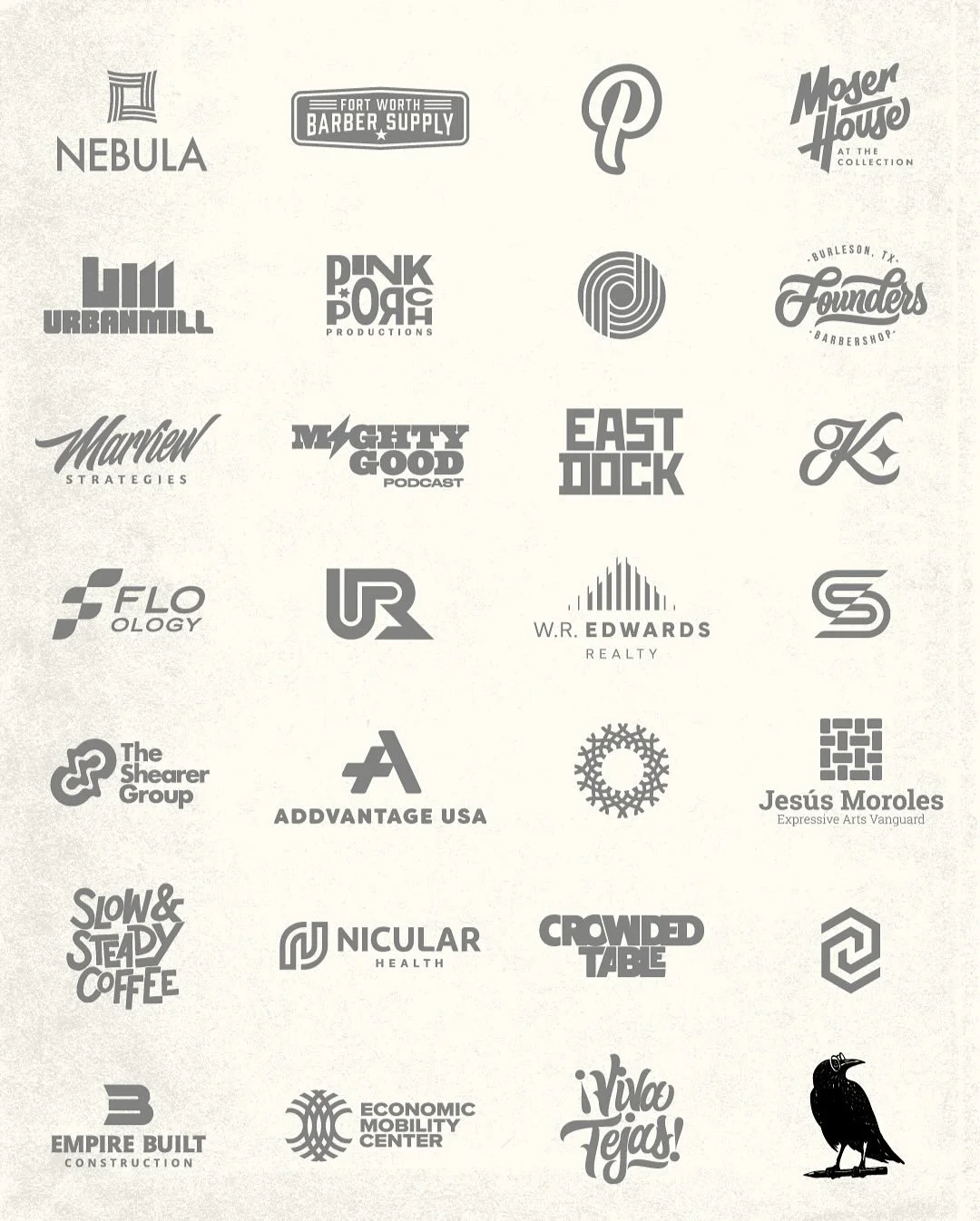 There is something about logo design that never gets old to me. I love the challenge, I&rsquo;ve grown to embrace the uncertainty and to not rely only on what brought success in the past. I still panic, I still doubt, but I love when everything comes