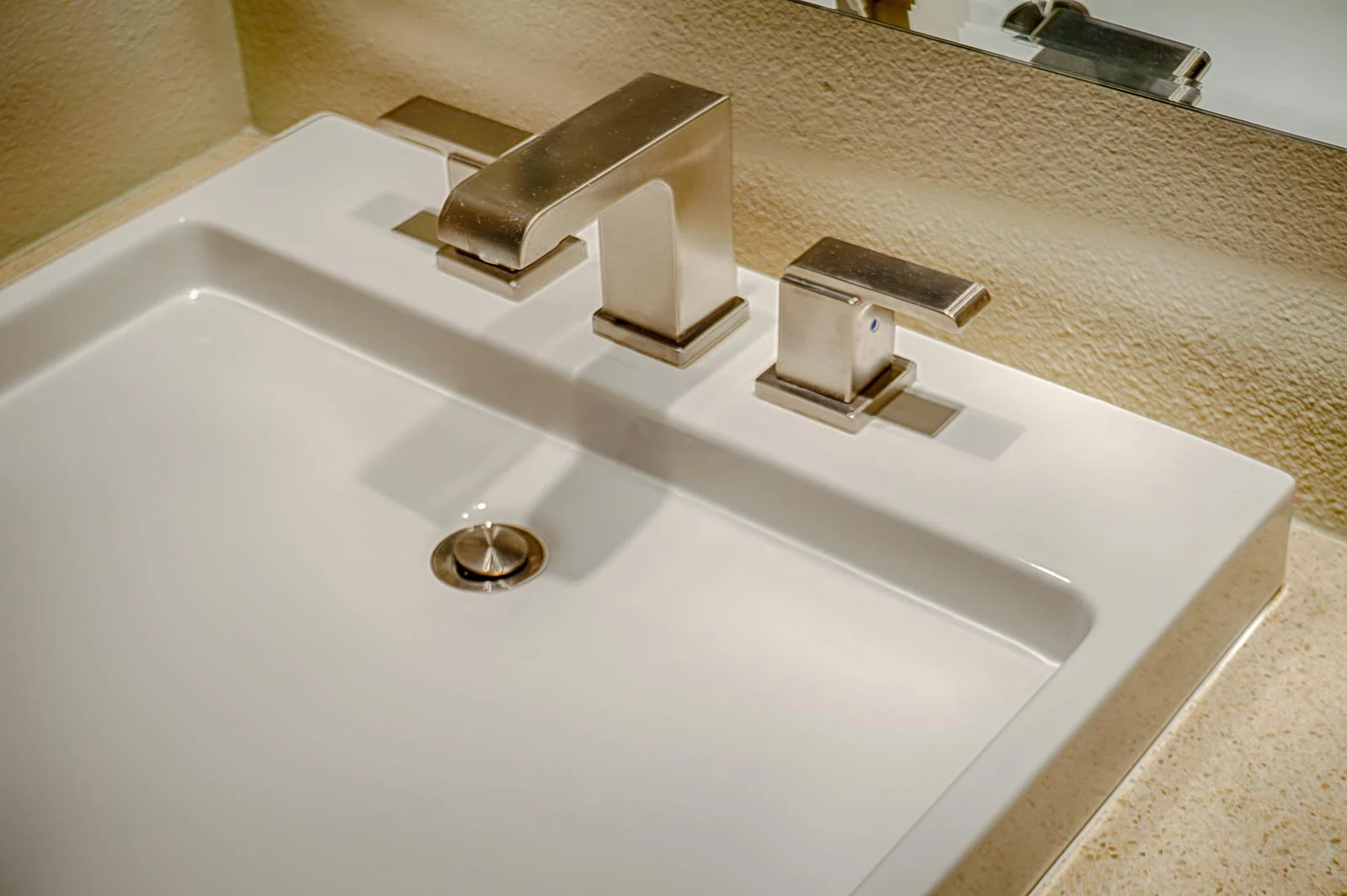 Large vitreous china sink . . .