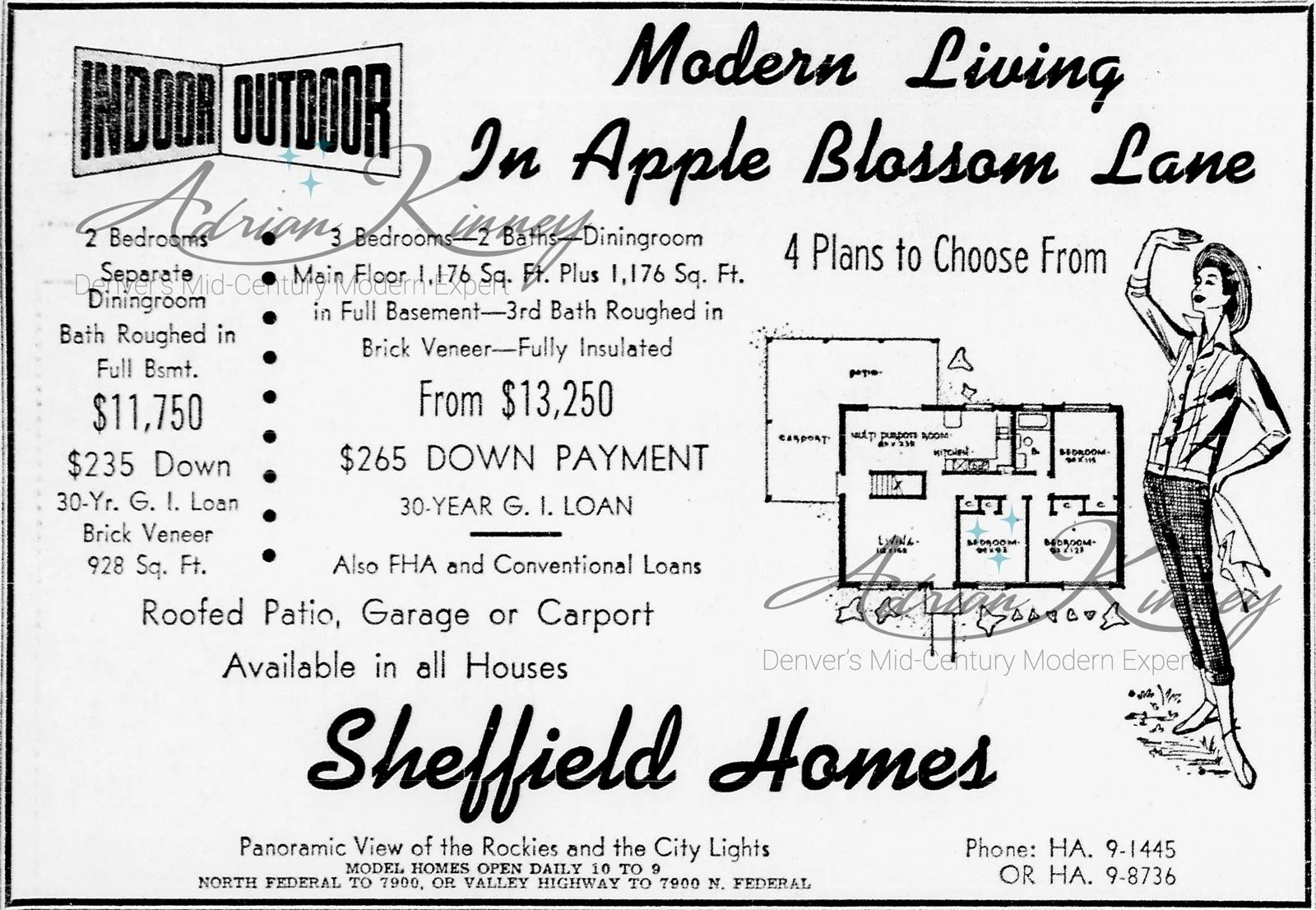 Apple Blossom Lane in Westminster, Colorado Get to Know Your Denver Area MidMod Neighborhoods