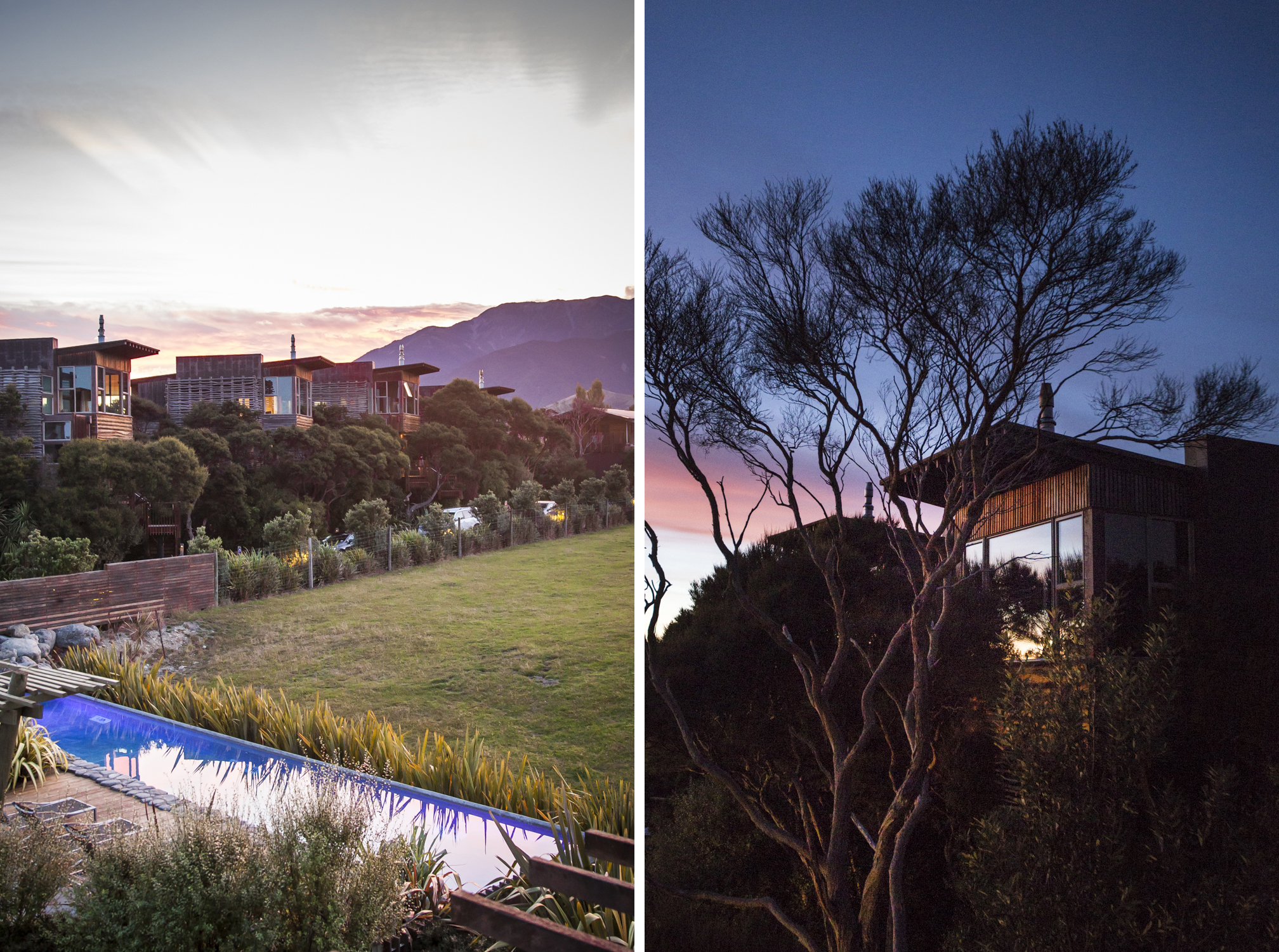 AA named Kaikoura one of the best places to watch the sunset on the S. Island.