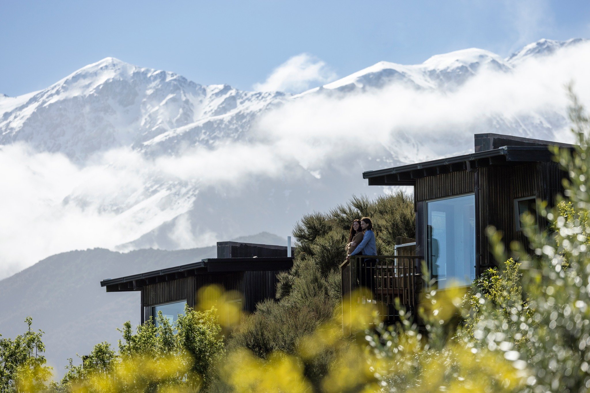 Word of the day: snugly (adv., &ldquo;in a comfortable, warm, and cosy or well-protected manner&rdquo;.)

As in, snugly set at the base of the Kaikoura Ranges. Or, snugly ensconced in your private Tree House sanctuary. Either works fine.

#hapukulodg