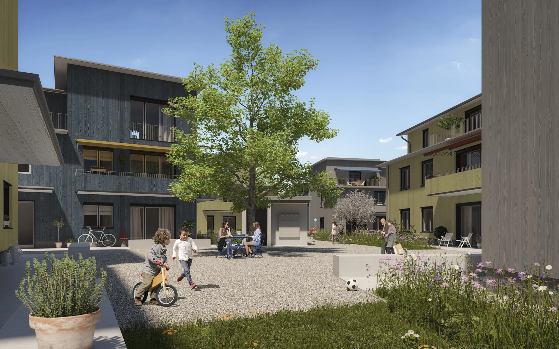 BÜCHI LEHNER ARCHITEKTINNEN // Siedlung Rägeboge