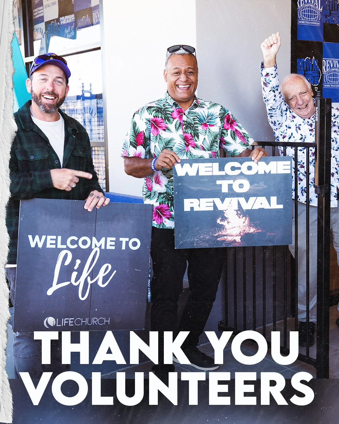 🙌 Thank You, Volunteers! ❤️

We want to take a moment to thank all the amazing volunteers who served at Revival Conference this year. We truly couldn&rsquo;t do it without you!

We pray that as you gave your time, energy, and heart to serve others, 