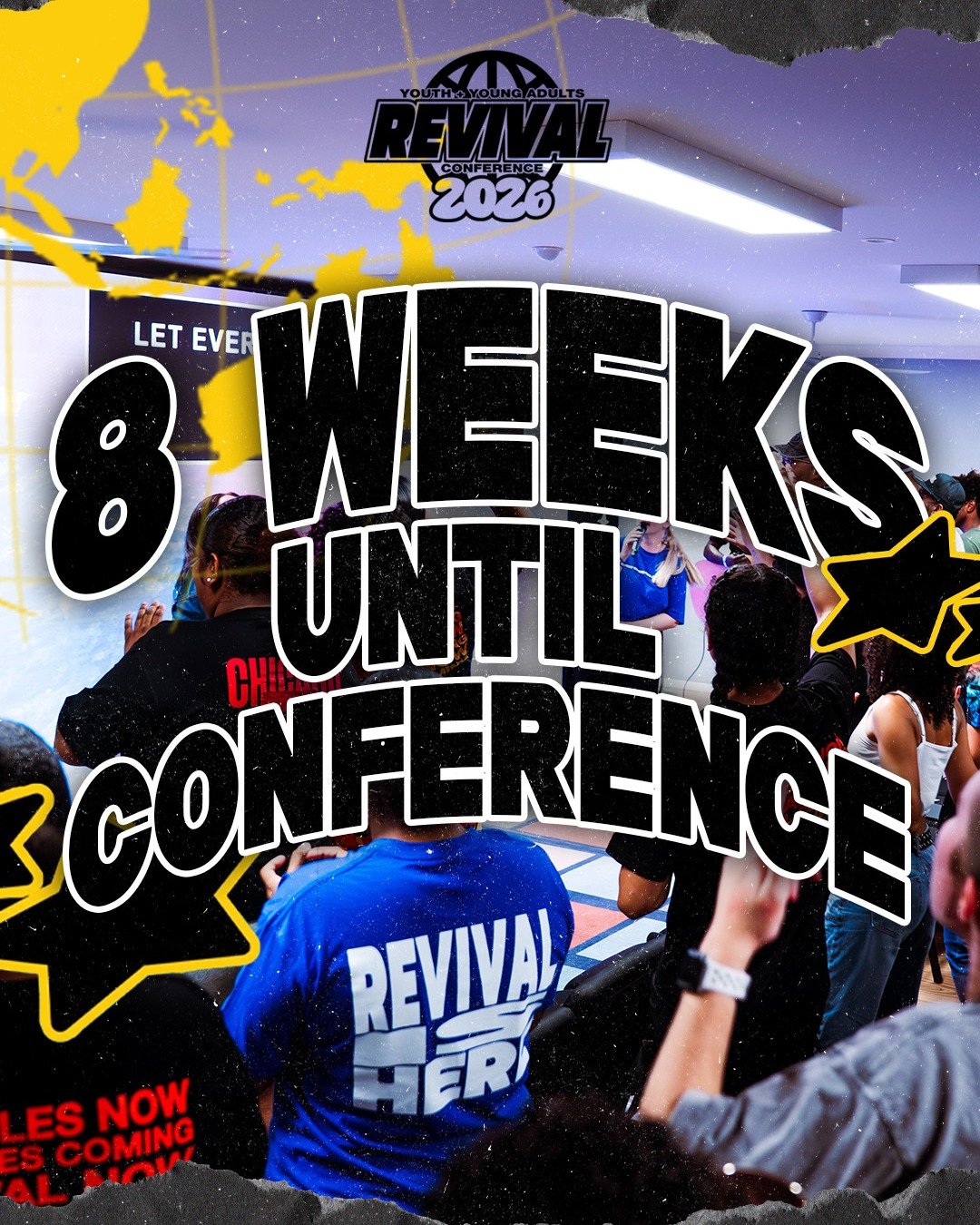 🔥 THE COUNTDOWN IS ON 🔥
Yes&mdash;you heard that right. Only 8 WEEKS to go until conference ⏳

🔥 YOUTH &amp; YOUNG ADULTS &mdash; REVIVAL CONFERENCE TOWNSVILLE 2026 🔥

THIS IS THE YEAR. THIS IS THE MOMENT.
Revival is not coming &mdash; REVIVAL IS