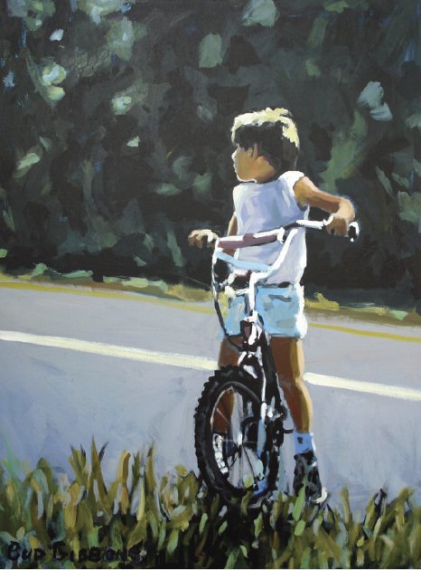 Boy on Bike