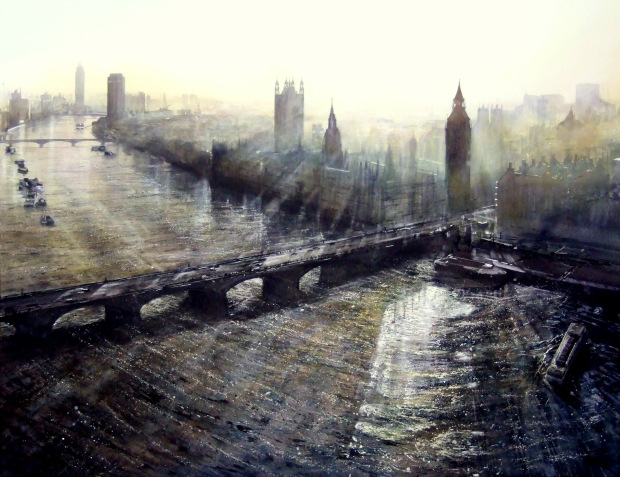 ‘Corners of the Evening’, Deborah Walker RI