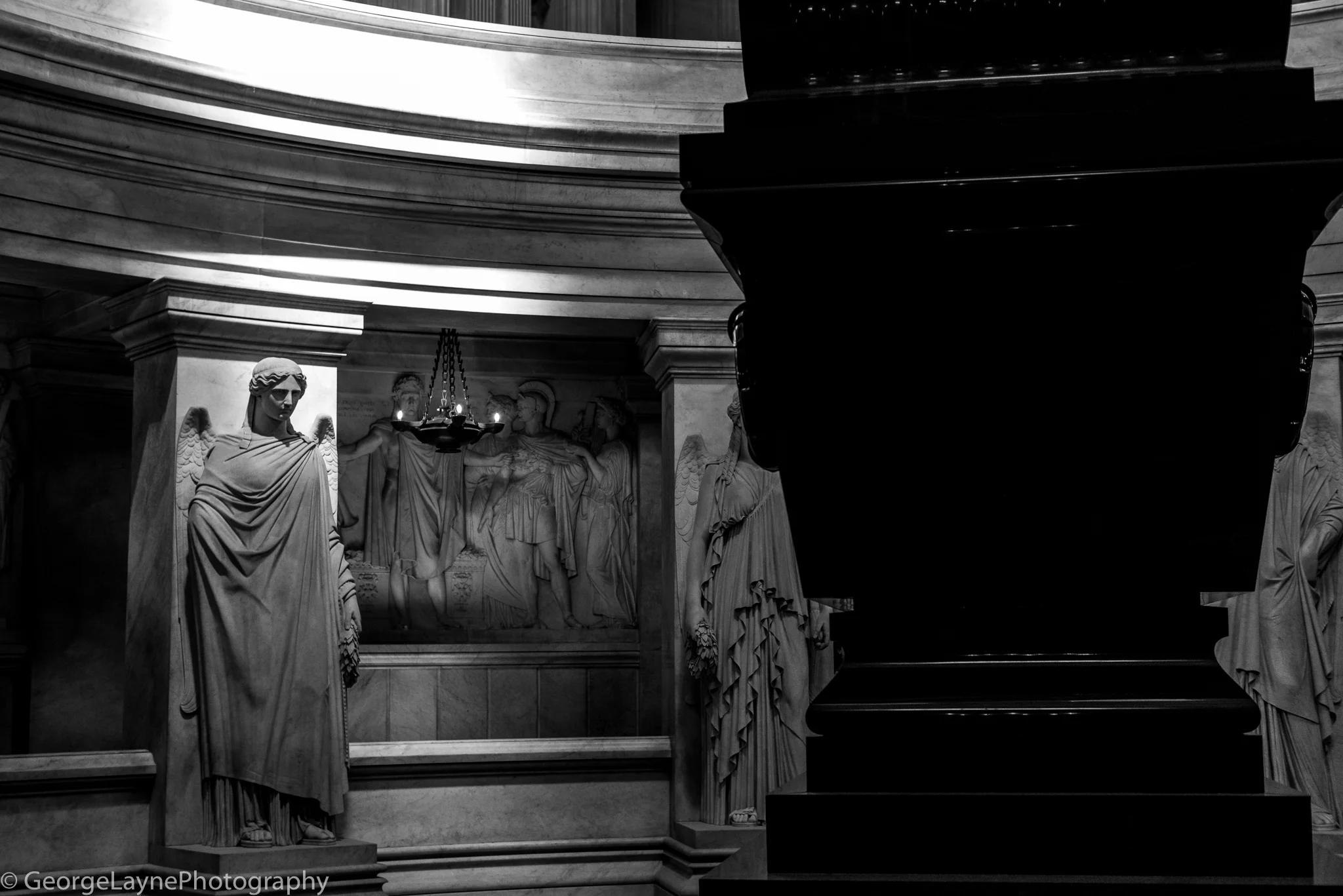 Napoleon's sarcophagus.