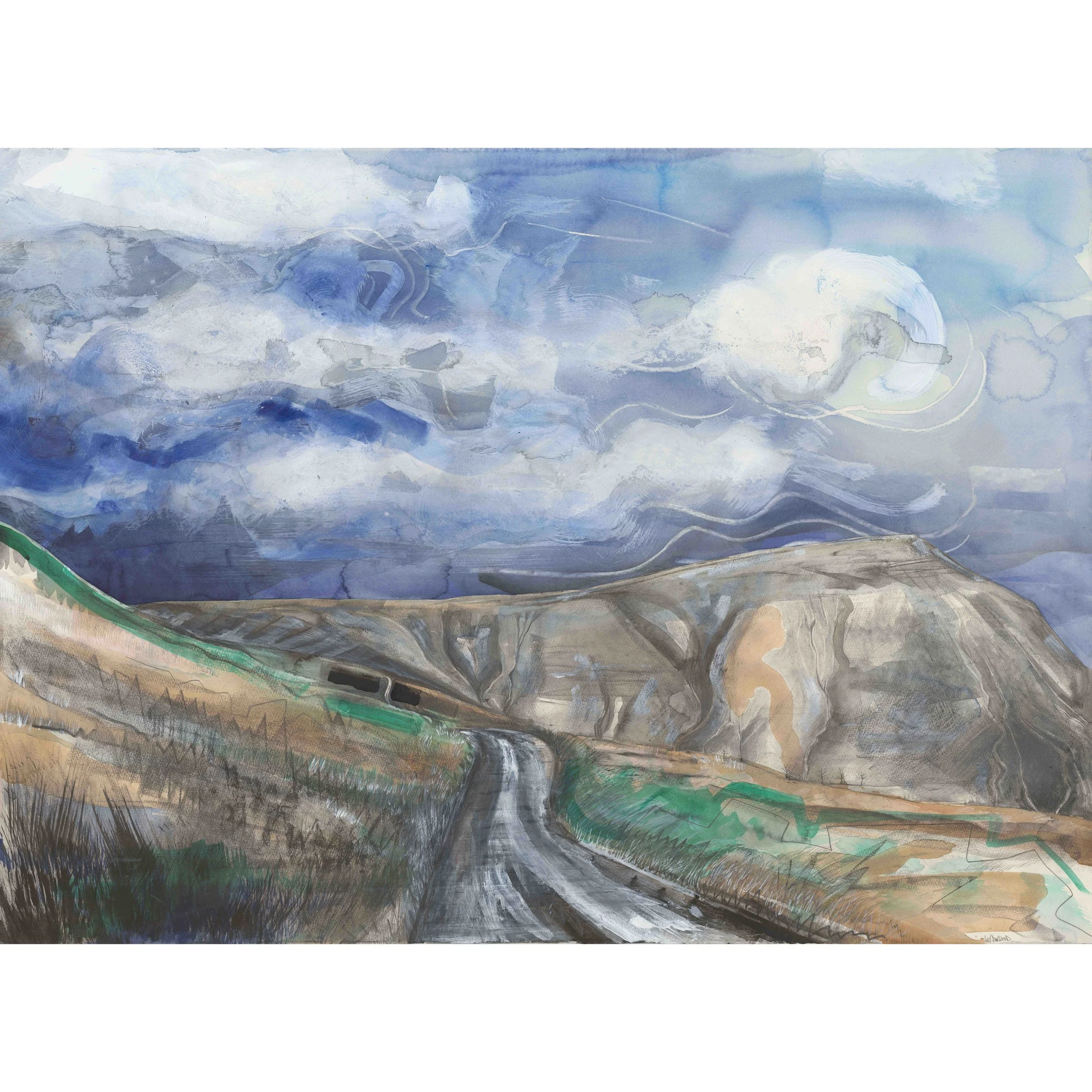 On the Road to Twmpa 74cm x 101cm_bordered.jpg