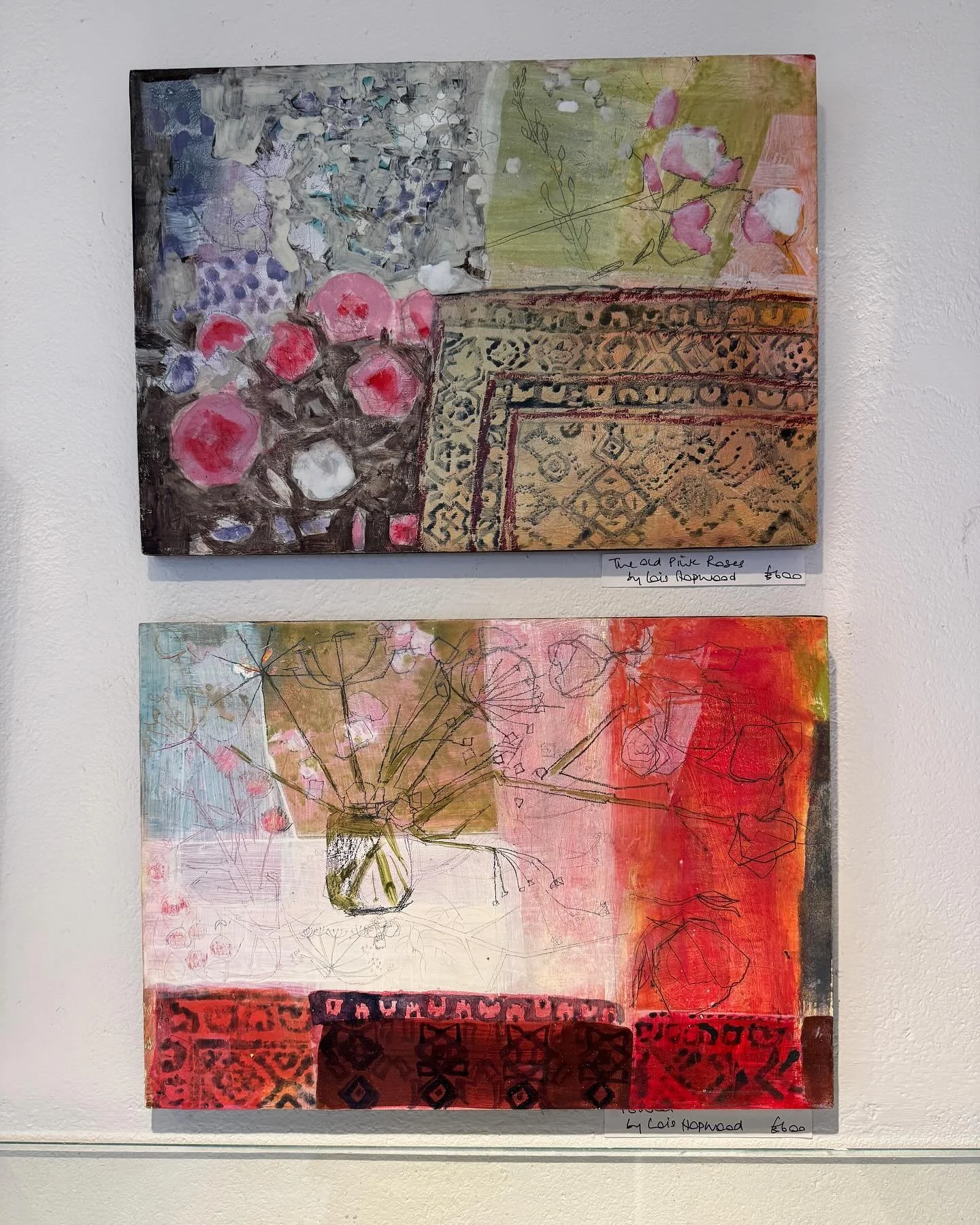 With everyone having now sold from my Summer Show I was delighted when @loishopwoodart popped in with two new paintings (first pic) to accompany her other works.

You can see the rest of the show on my e-catalogue on my website or dm for link
.
.
#su