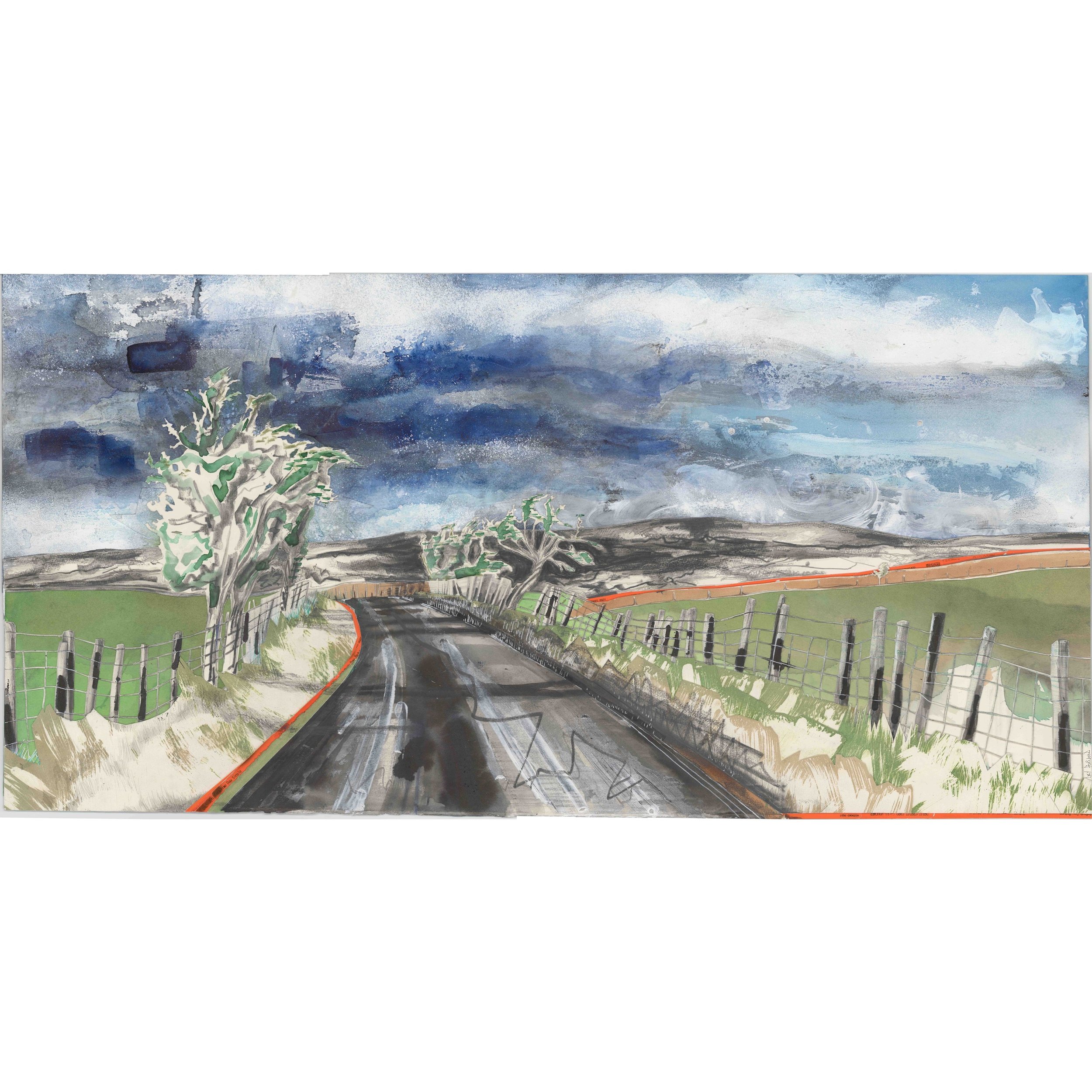 Michaelchurch Towards Hay 50cm x 101cm_bordered.jpg