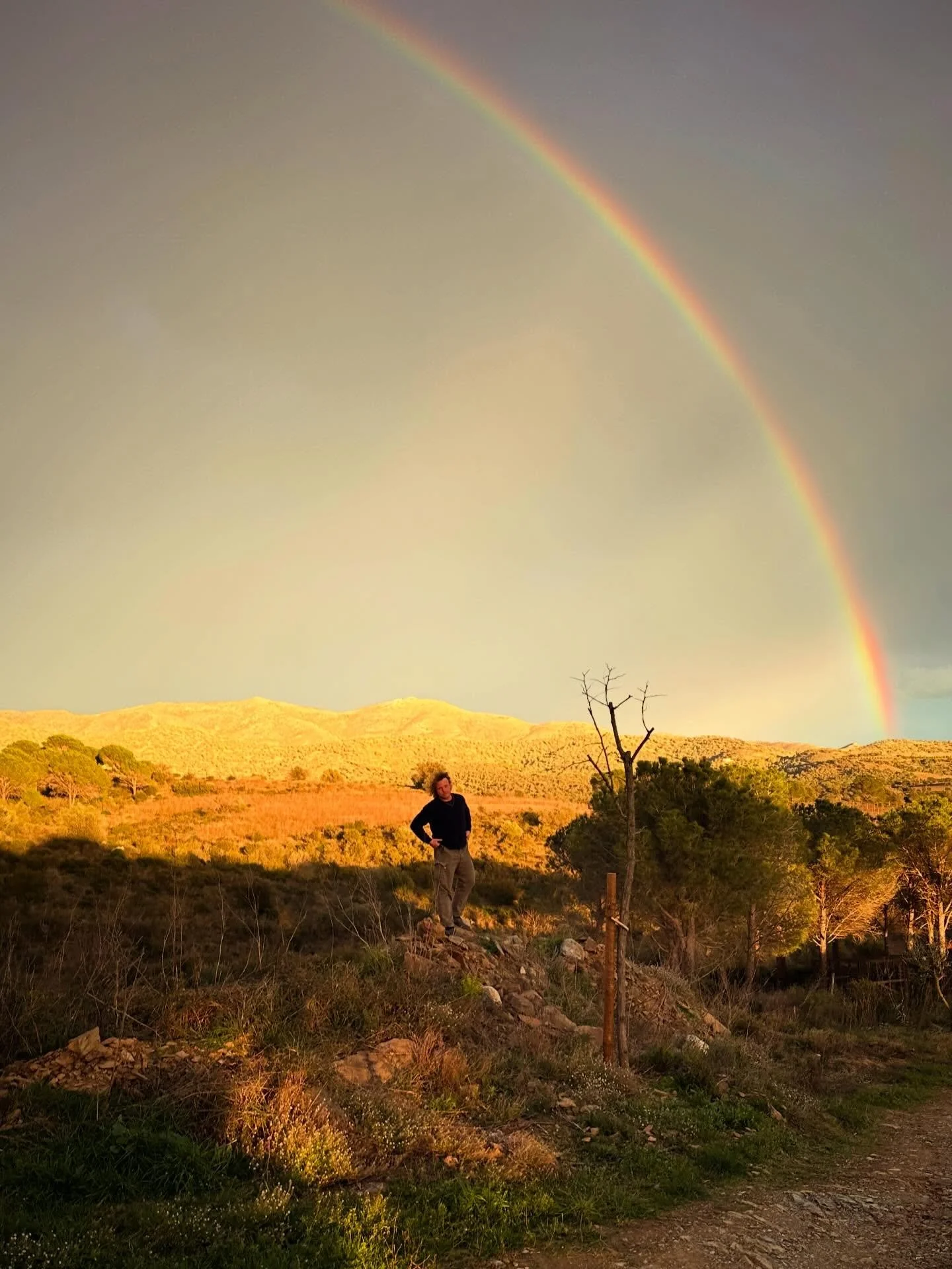 Just outside our doorstep &mdash; Dal&iacute; was right, these Empord&agrave; skies never get boring 🧡🖼️

#vivaldi
#vinvivant
#farmlife