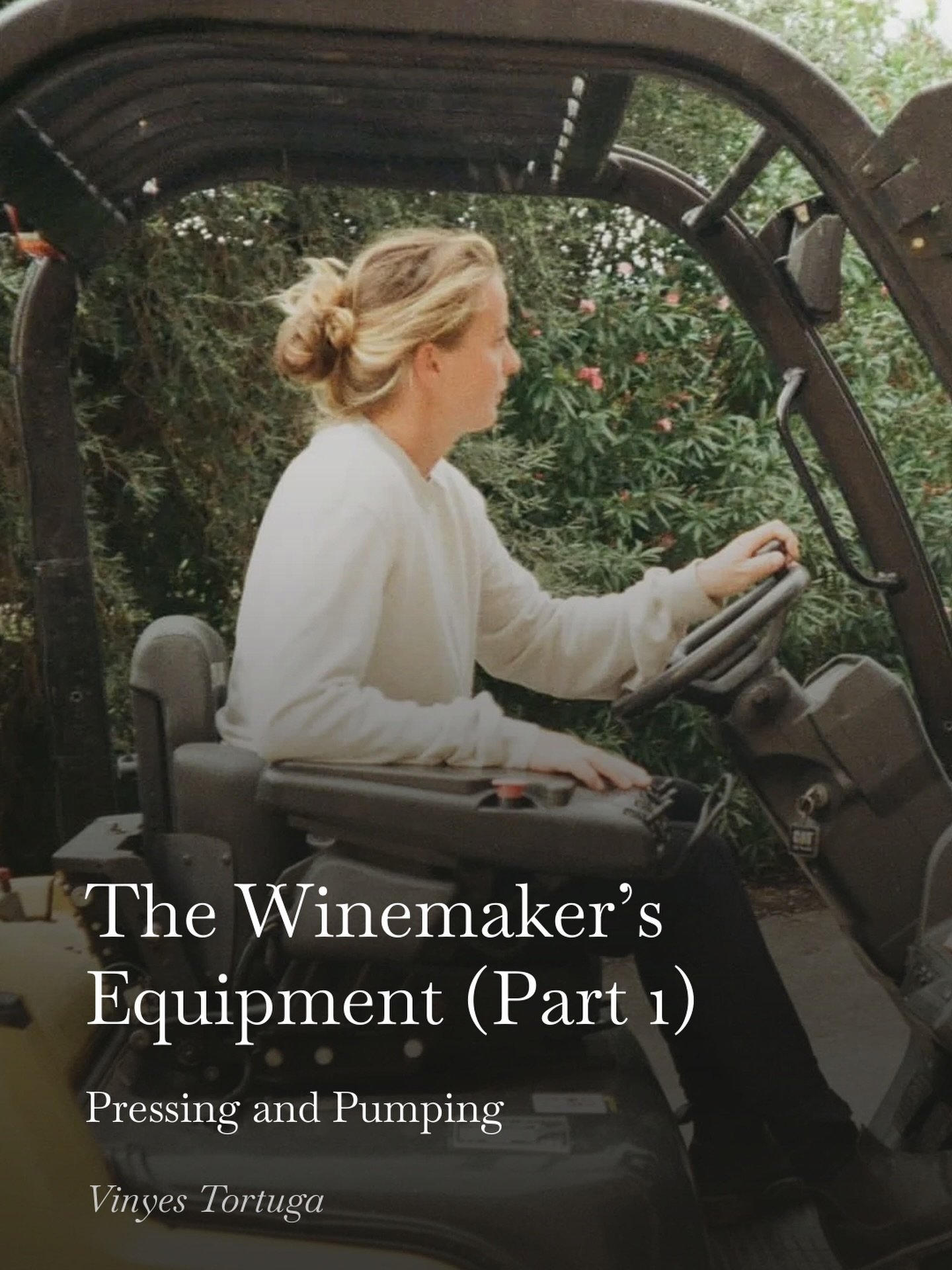 Pressing &amp; pumping.
In this first part we dive into the moment where grapes become juice and where every decision begins to define the wine 🍇

#winemaking 
#harvestseason 
#wineprocess 
#naturalwine
