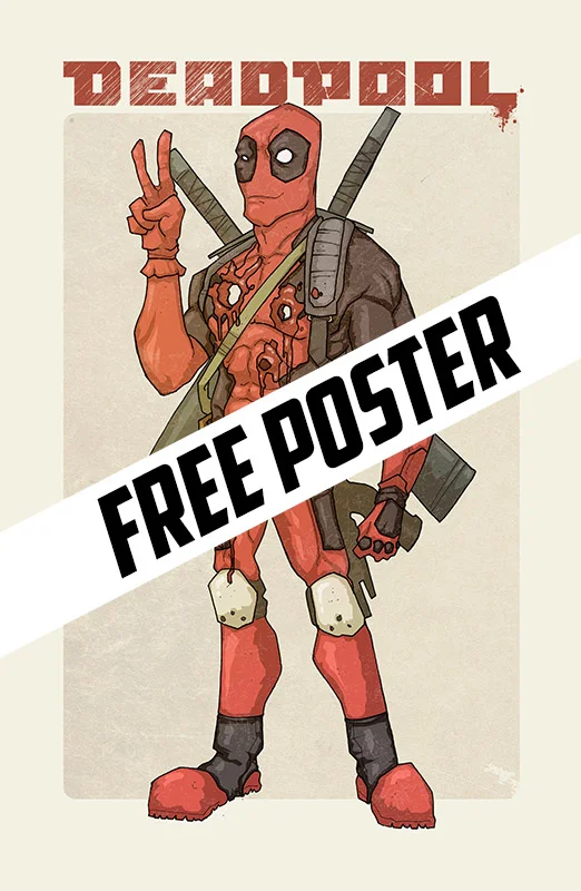 The real poster won't say "FREE POSTER" on it. Pretty cool, right?
