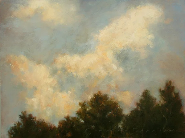 Above the Treetops Oil on canvas 36 X 48 (available)