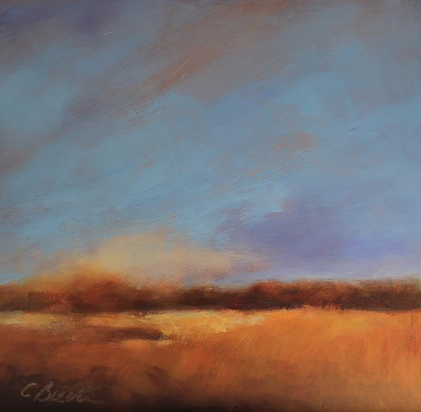 Past Mary Dunn's Road Oil on Panel 8"x 8" (sold)